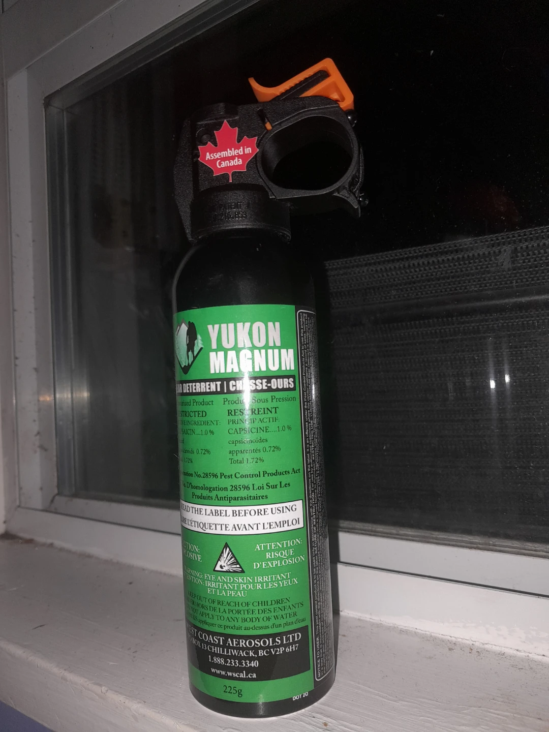 Yukon Magnum Bear Deterrent Spray 225g