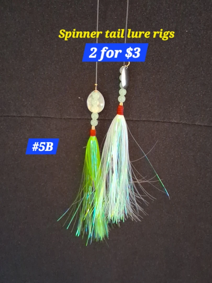 Low spinner rig with squid lure - photo 2