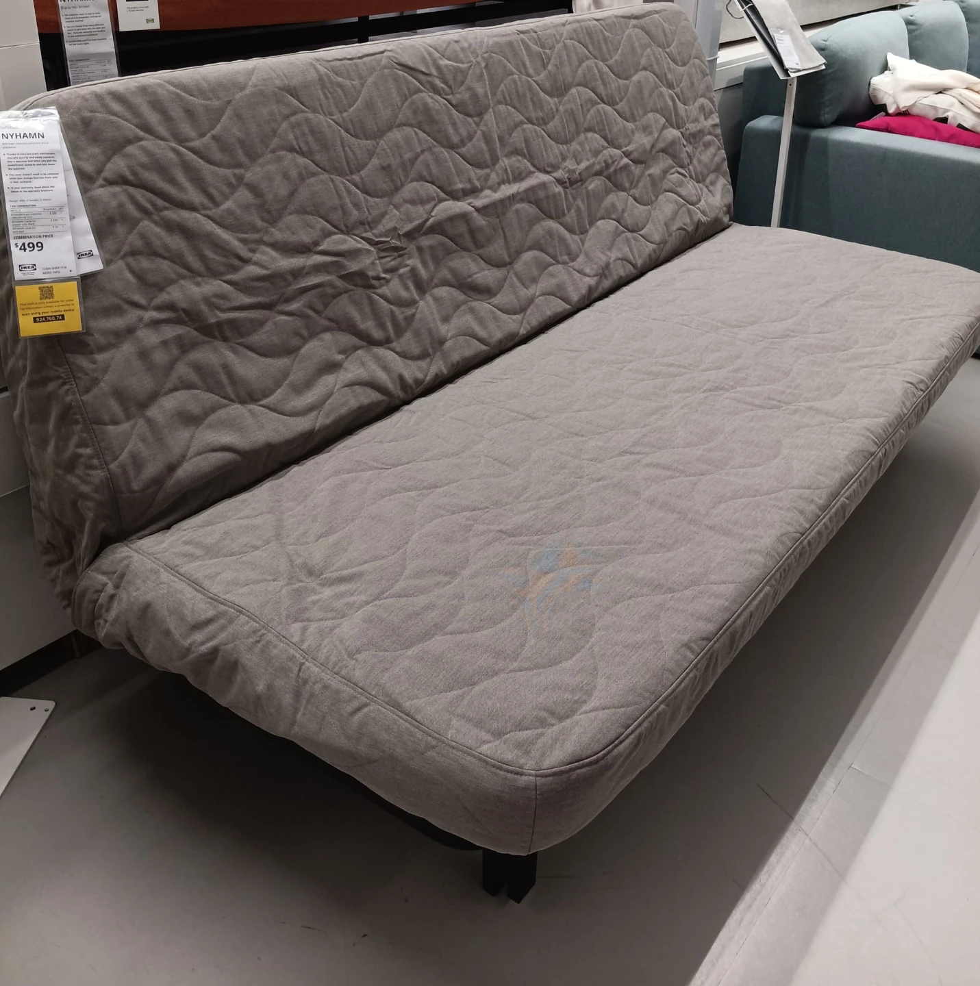 IKEA NYHAMN Sofa Bed Mattress + cover
