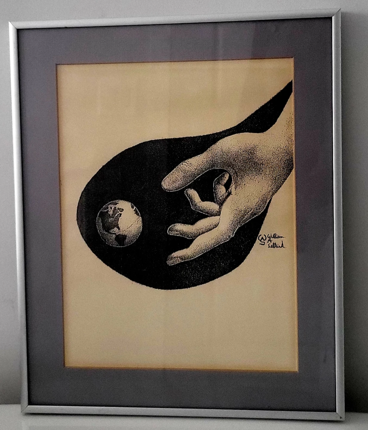William A. Selkirk framed art print - photo 3