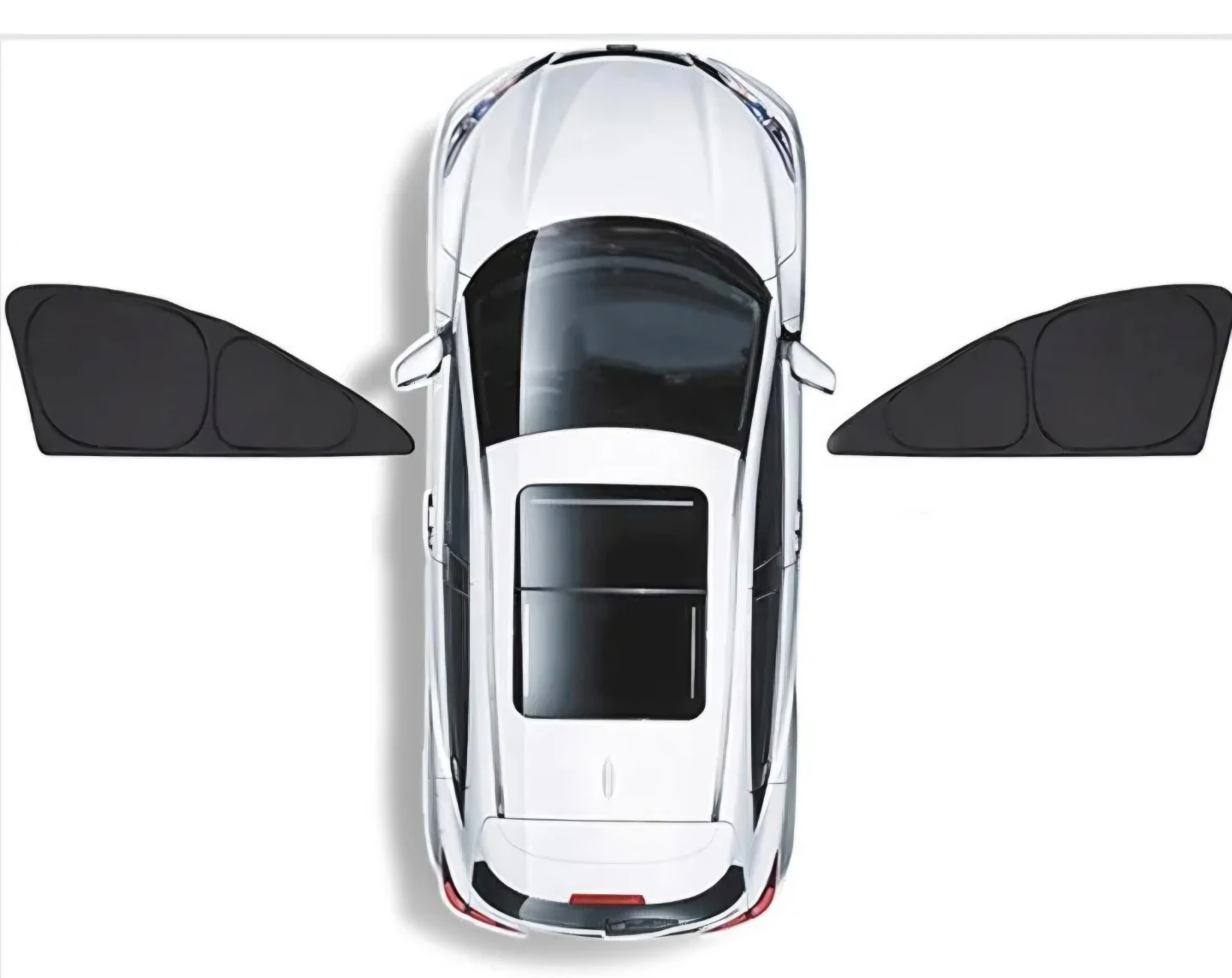 Set of 2 Car Front Side Window Sunshades for SUV - photo 2