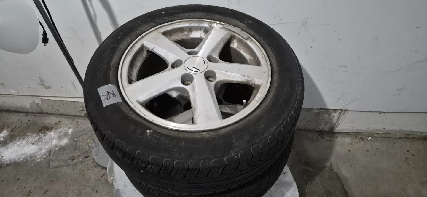Set of 4 Honda Rims with Tires