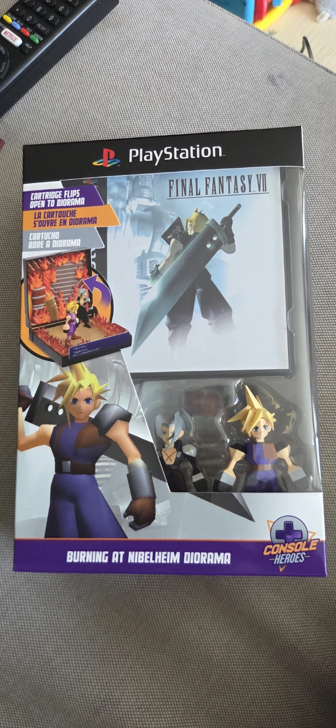 Console Heroes Final Fantasy VII Nibelheim Diorama