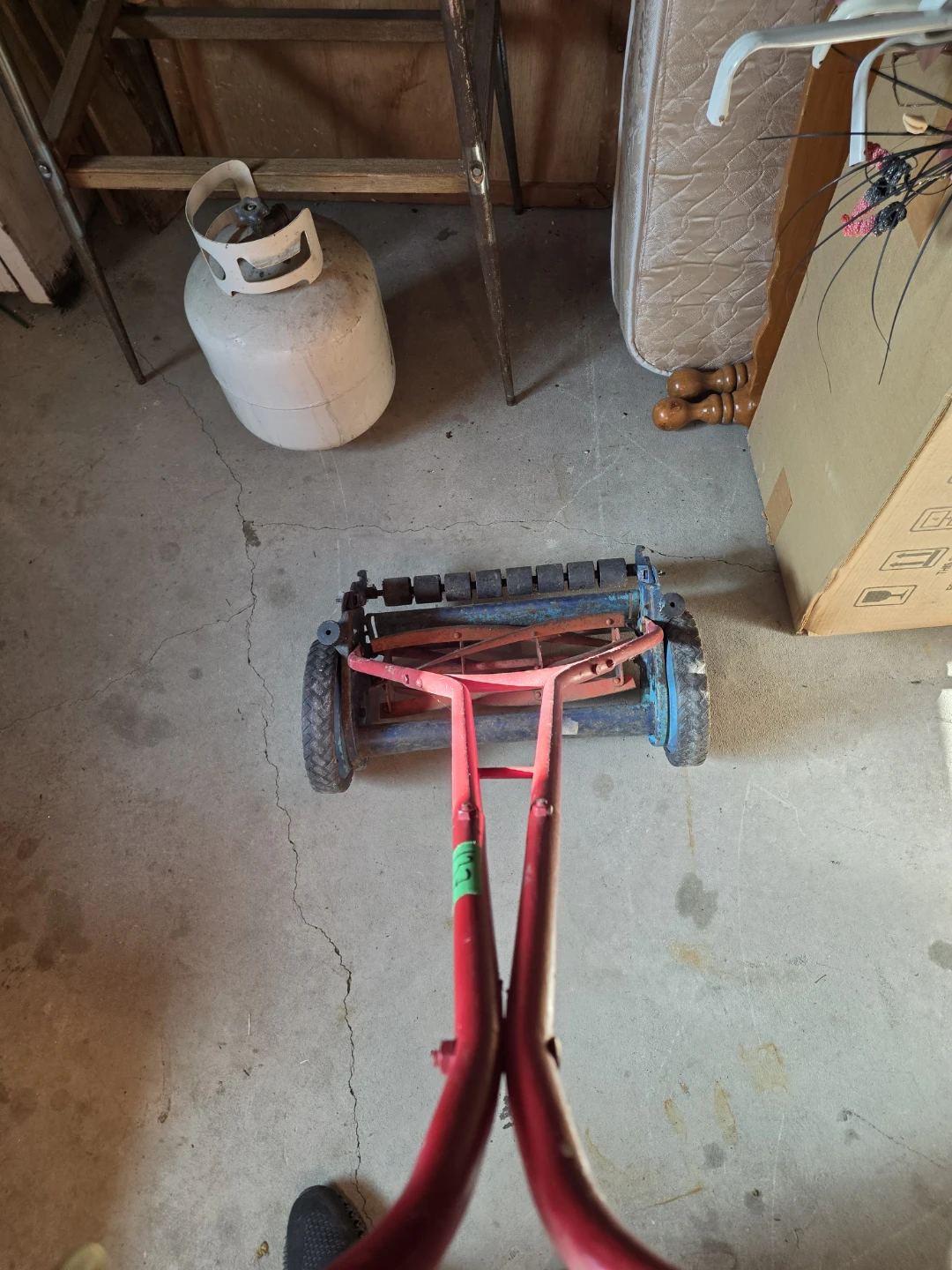 Manual Push Reel Lawn Mower - photo 3