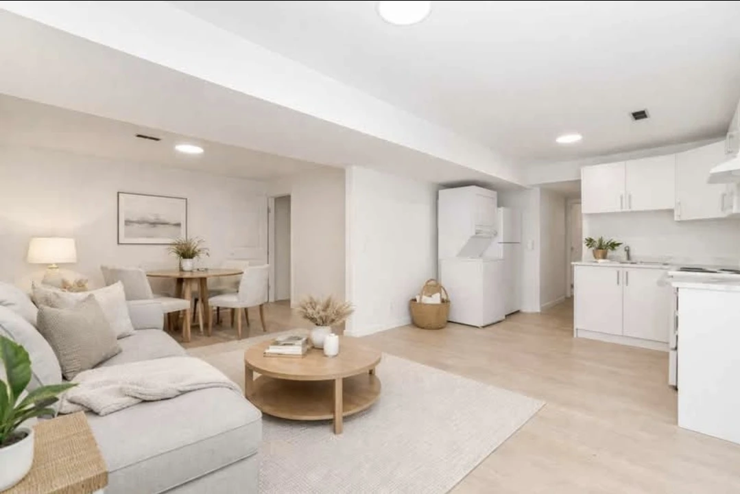 2 bedroom basement for rent