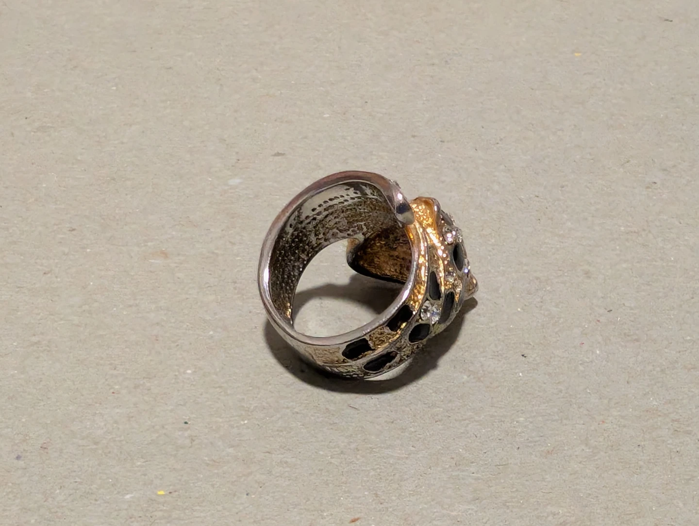 Jewellery: Leopard Print Panther Ring - photo 3