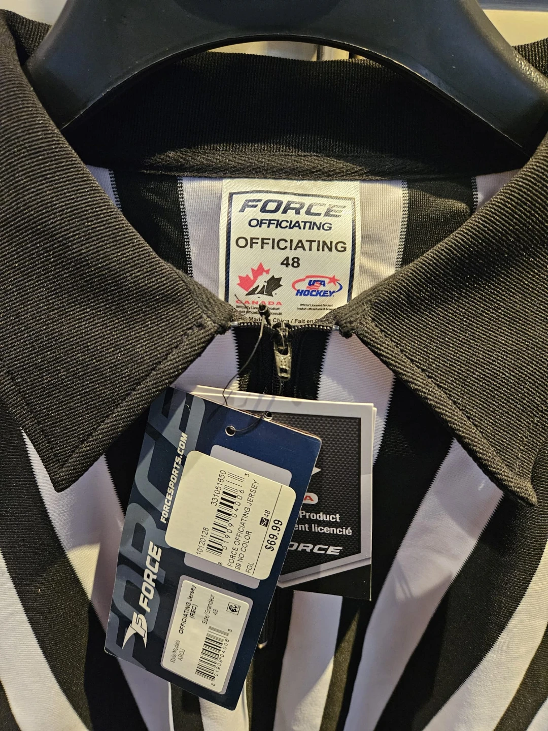 Force Hockey Officiating Jersey and Pants Set - photo 3