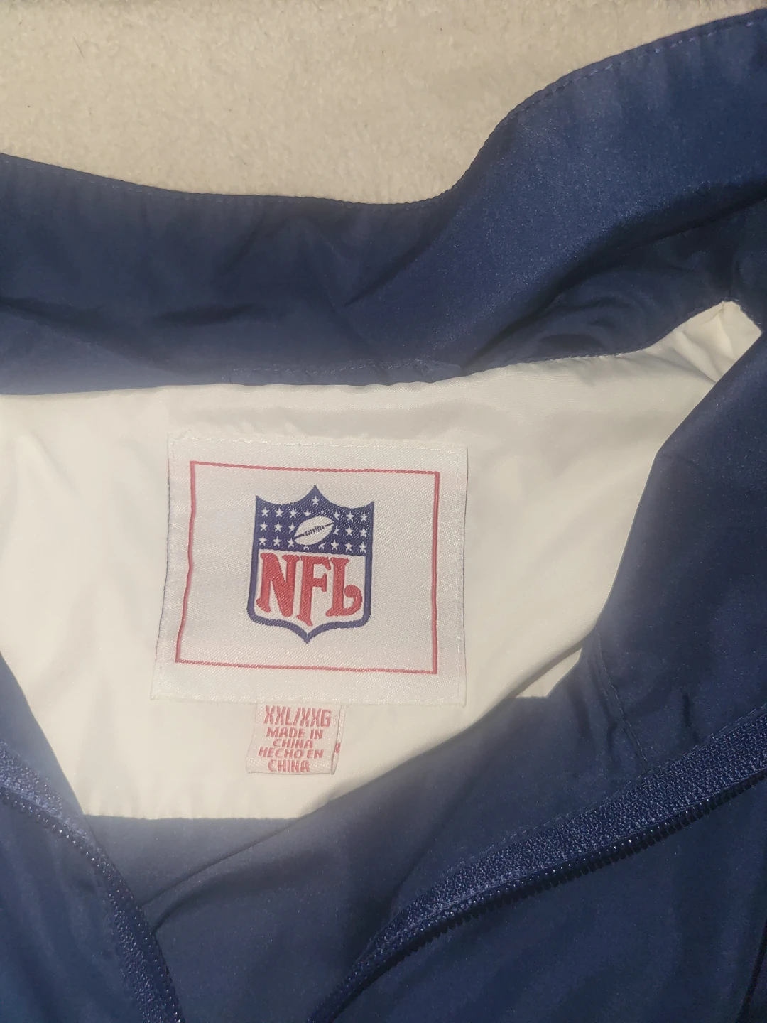 New York Giants NFL Windbreaker - photo 2