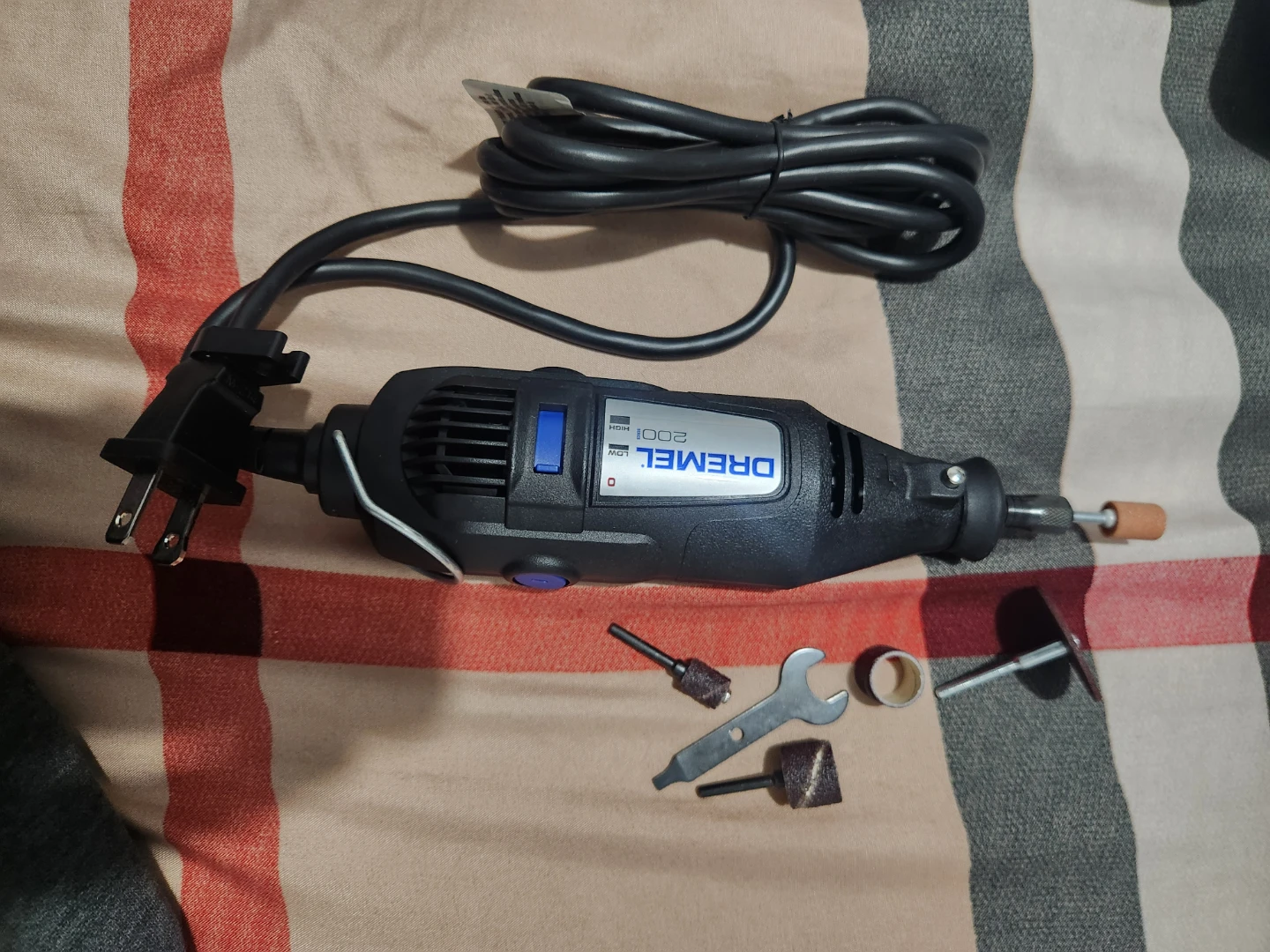 Dremel 200 Series Corded Rotary Tool Kit - photo 2