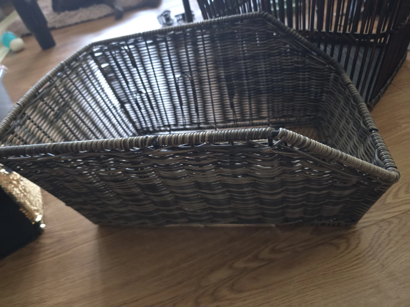 Wicker Storage Baskets (Set of 2) - photo 2