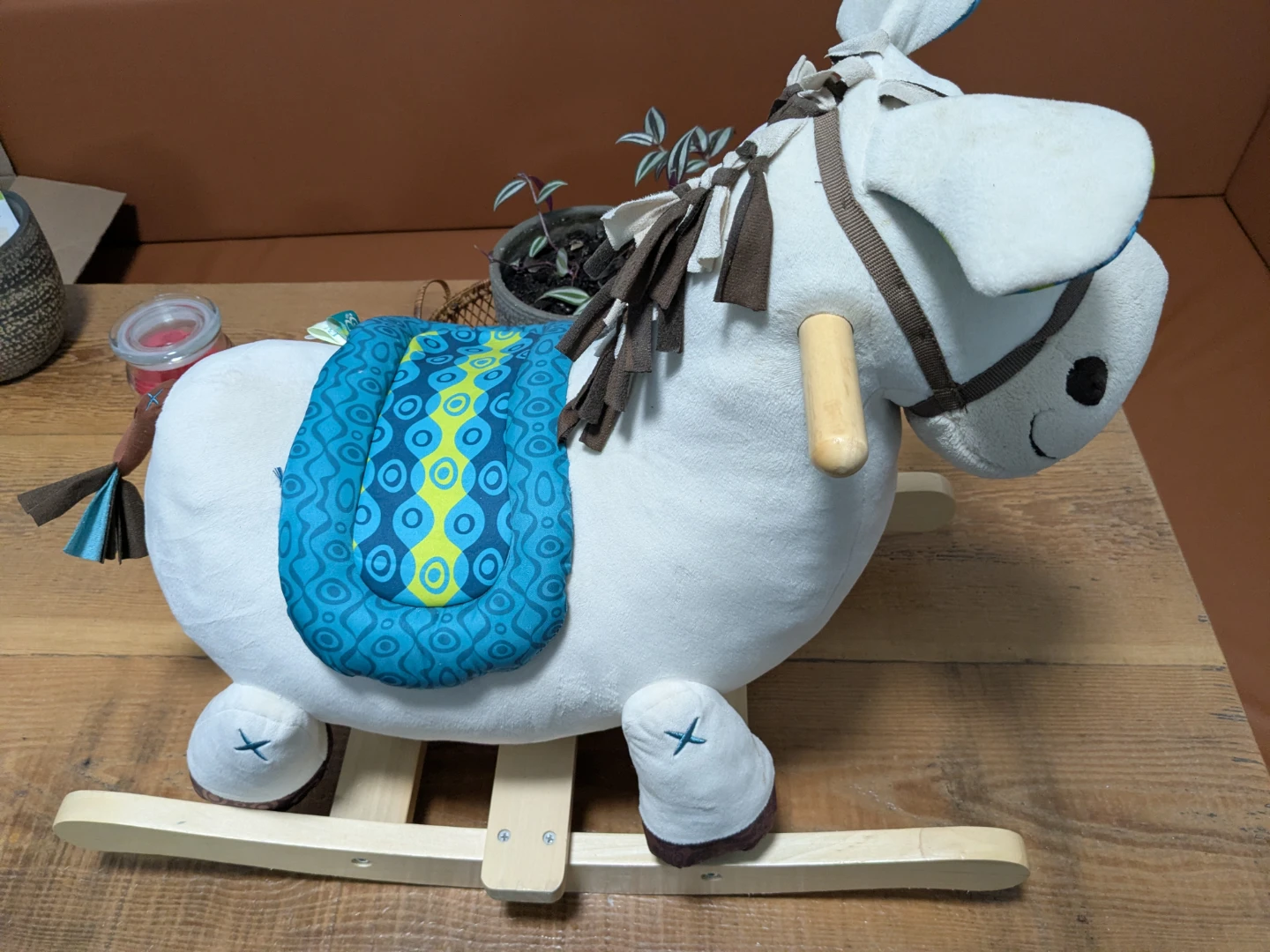 Plush Rocking Horse Toy - photo 3