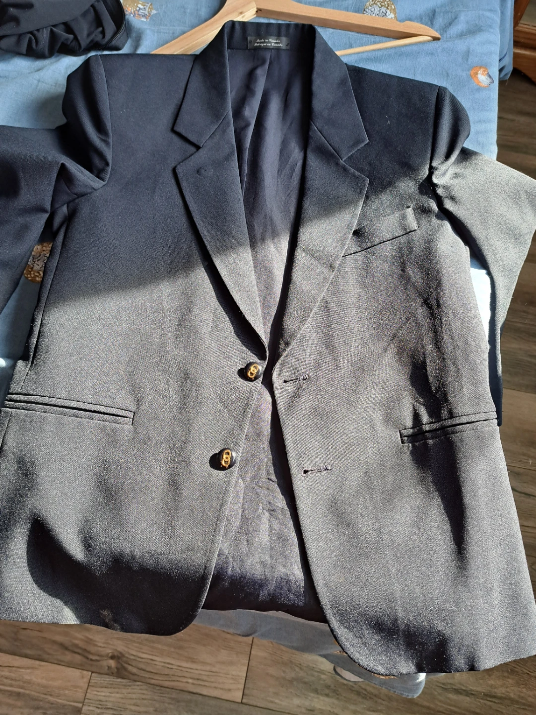 Robert Allan navy boys blazer, size 12 - photo 3