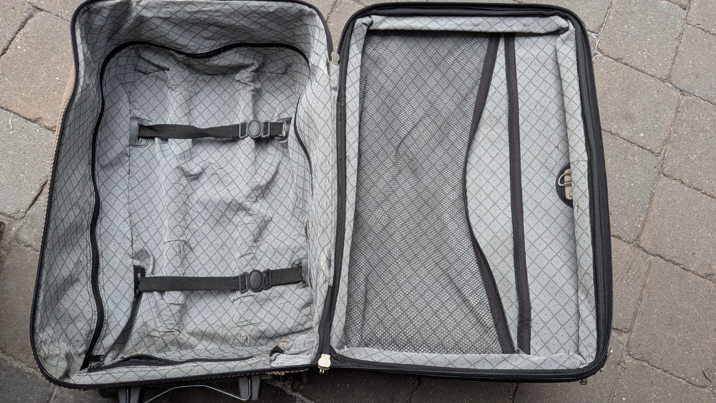 Tan Rolling Suitcase 25" - photo 3