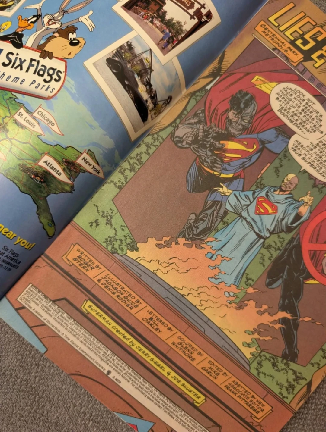 Superman Action Comics No. 690 🏈 - photo 4