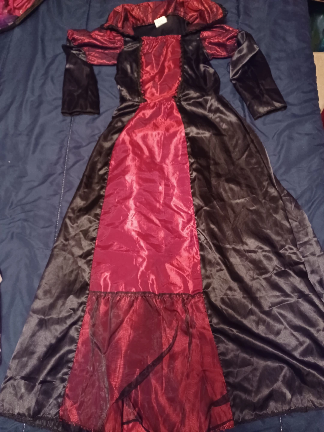 Black and Red Style Costume Dress🏈