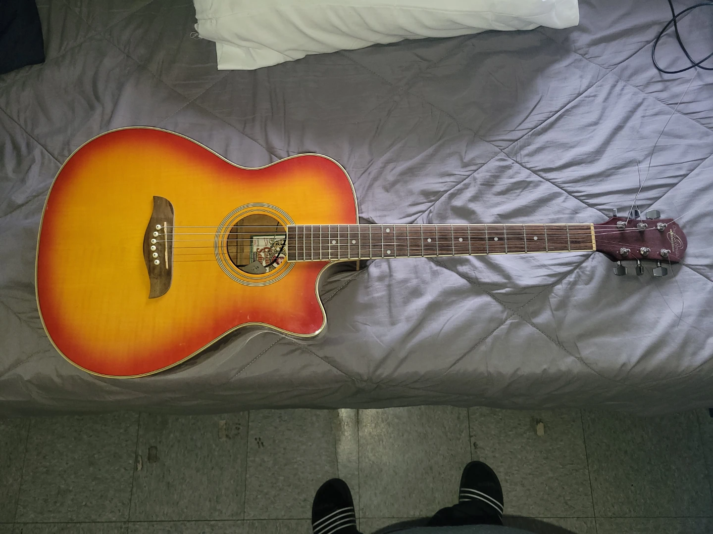 Oscar Schmidt by Washburn Acoustic Guitar OACEFCS - photo 4
