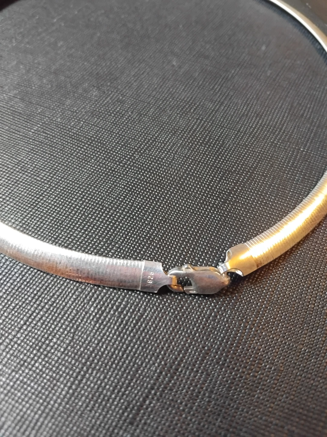 Sterling Silver Herringbone Necklace - photo 2
