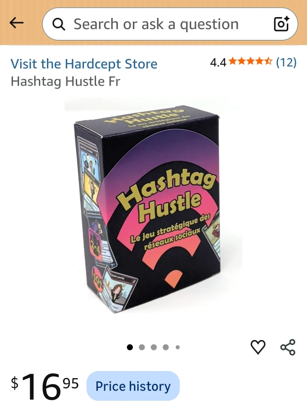 Hashtag Hustle Strategic Card Game