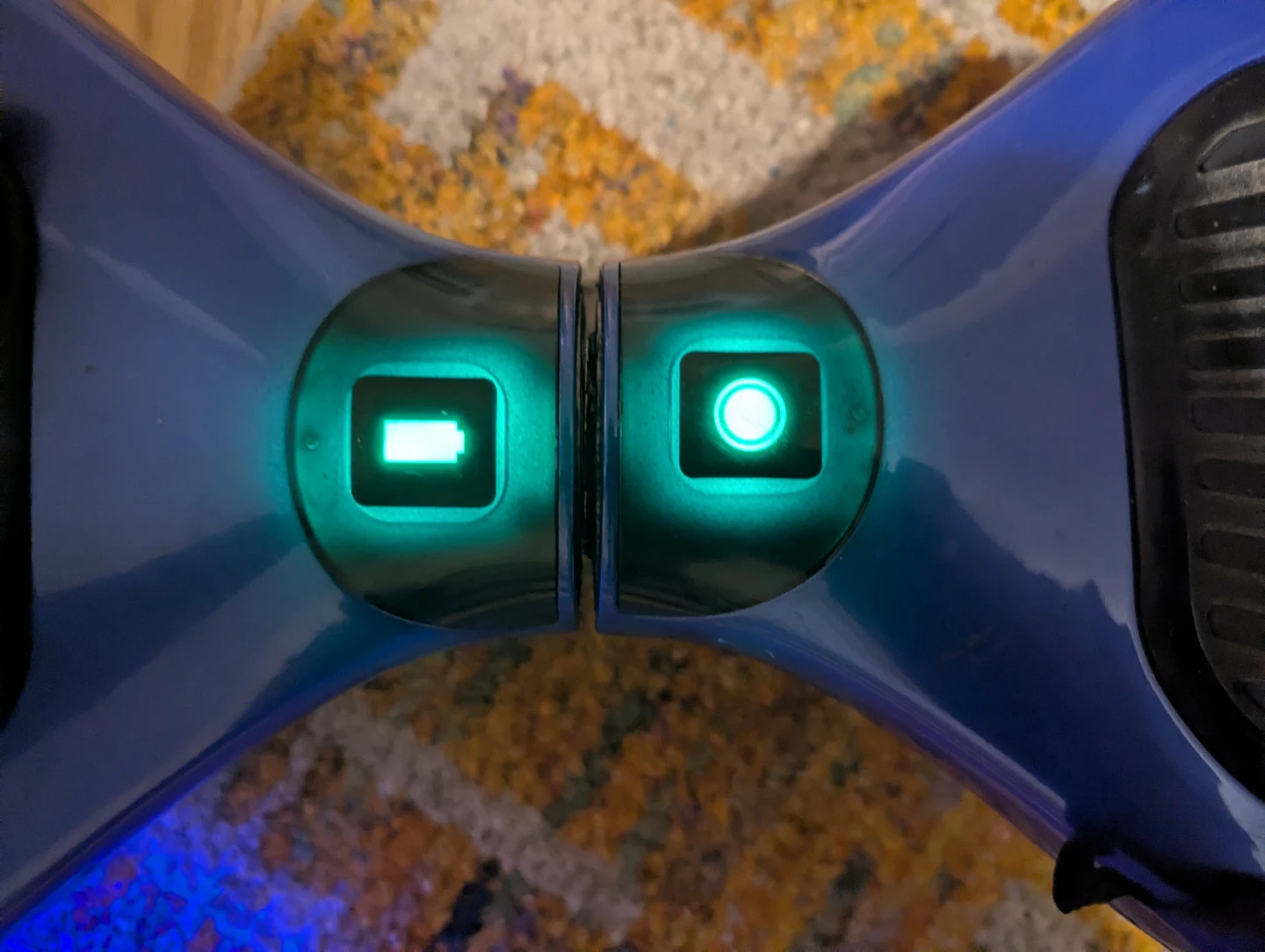 Blue Hoverboard - photo 2