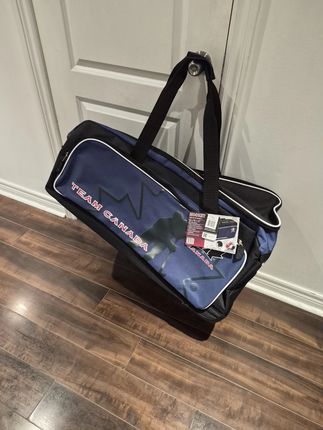 Team Canada Hockey Bag with Wheels