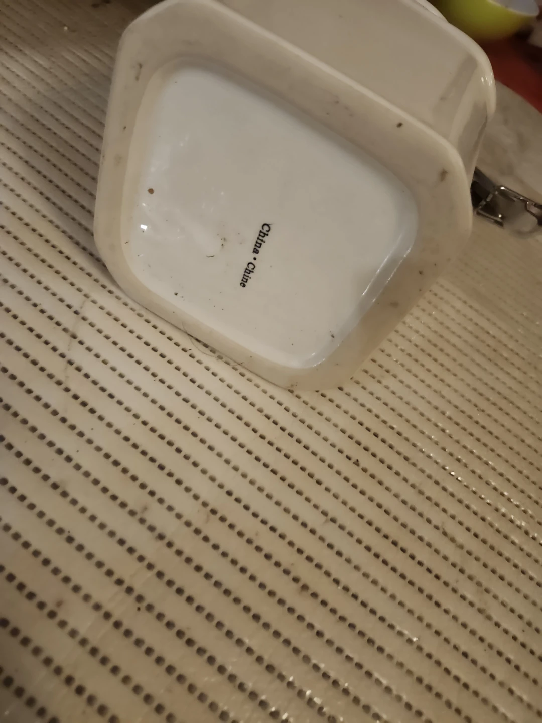 White Ceramic Storage Canister - photo 3