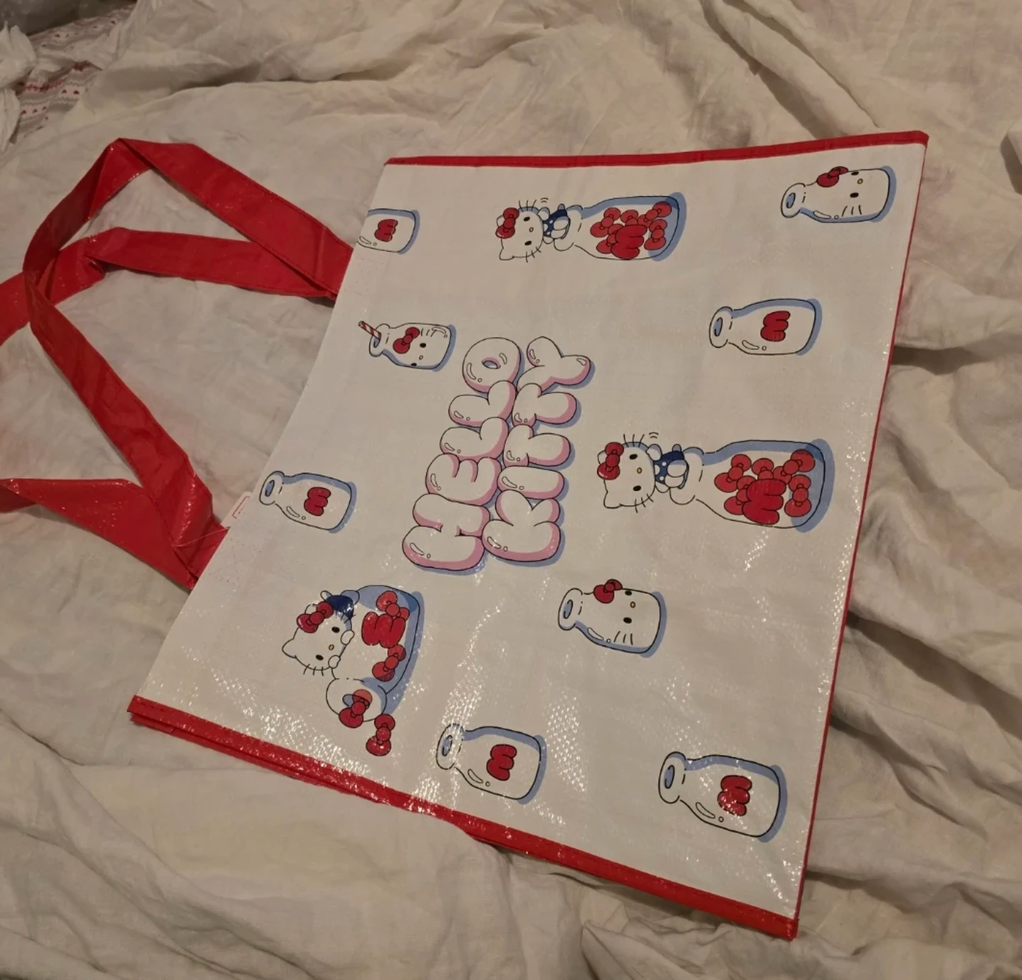 🏈 Official Hello Kitty Reusable Shopping Bag