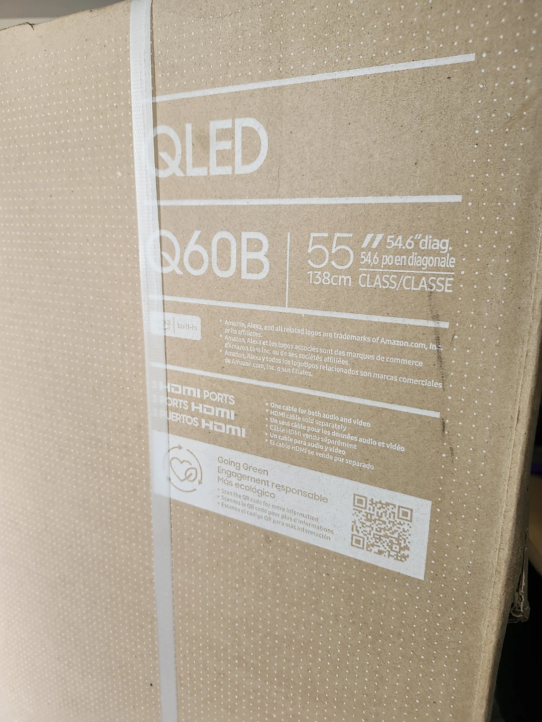 Samsung 55 inch QLED Q60B Television - photo 3