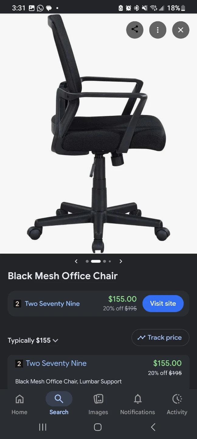 Jonpony Desk Chair Model XL-7104 - photo 2