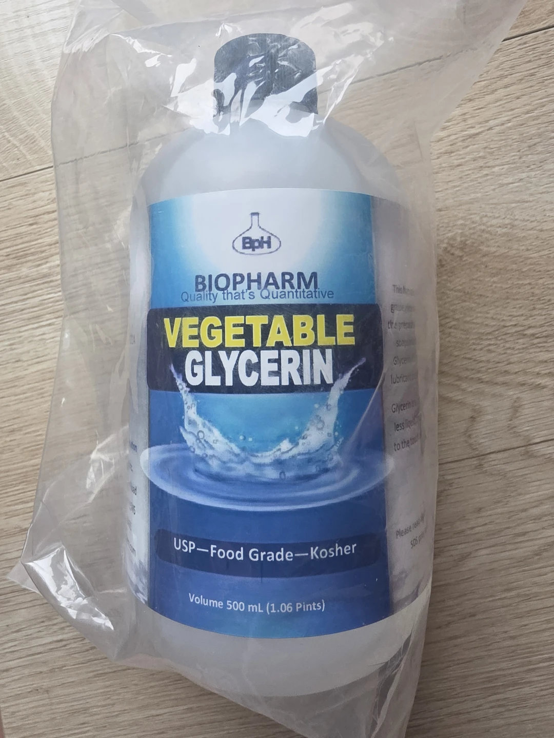 Biopharm Vegetable Glycerin 500 mL 🏈