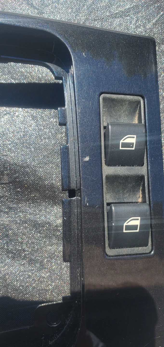BMW E46 Interior Trim and Window Switch Set Black
