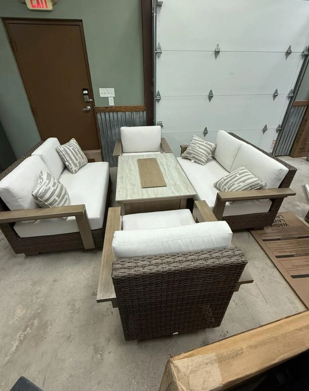 Patio furniture set