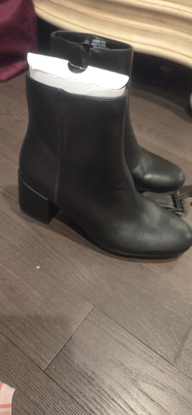 Black ankle boots