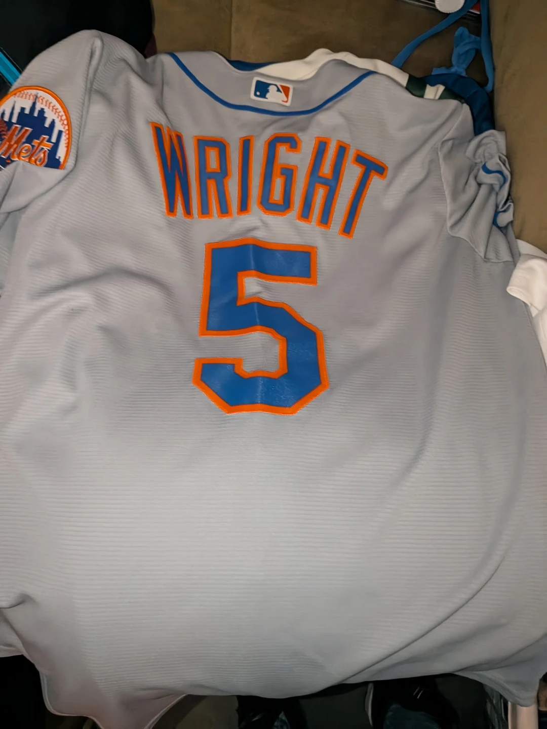 New York Mets David Wright Majestic Jersey Size M - photo 2