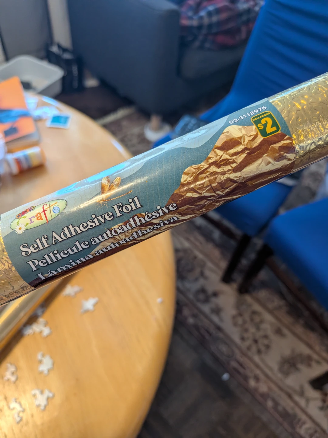 Metallic adhesive film and self-adhesive foil - photo 2