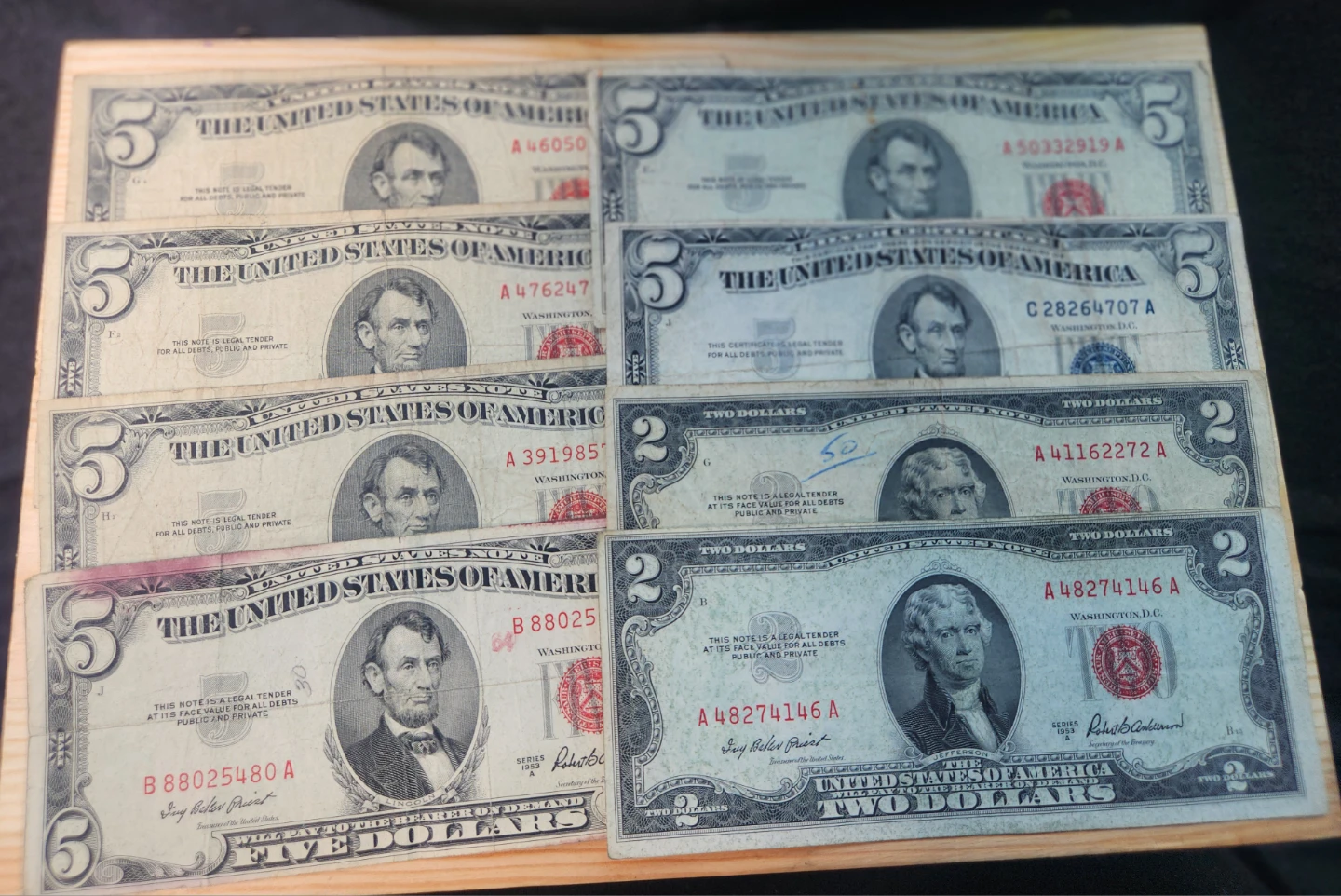 Vintage US Currency Collection $108 face value - photo 3