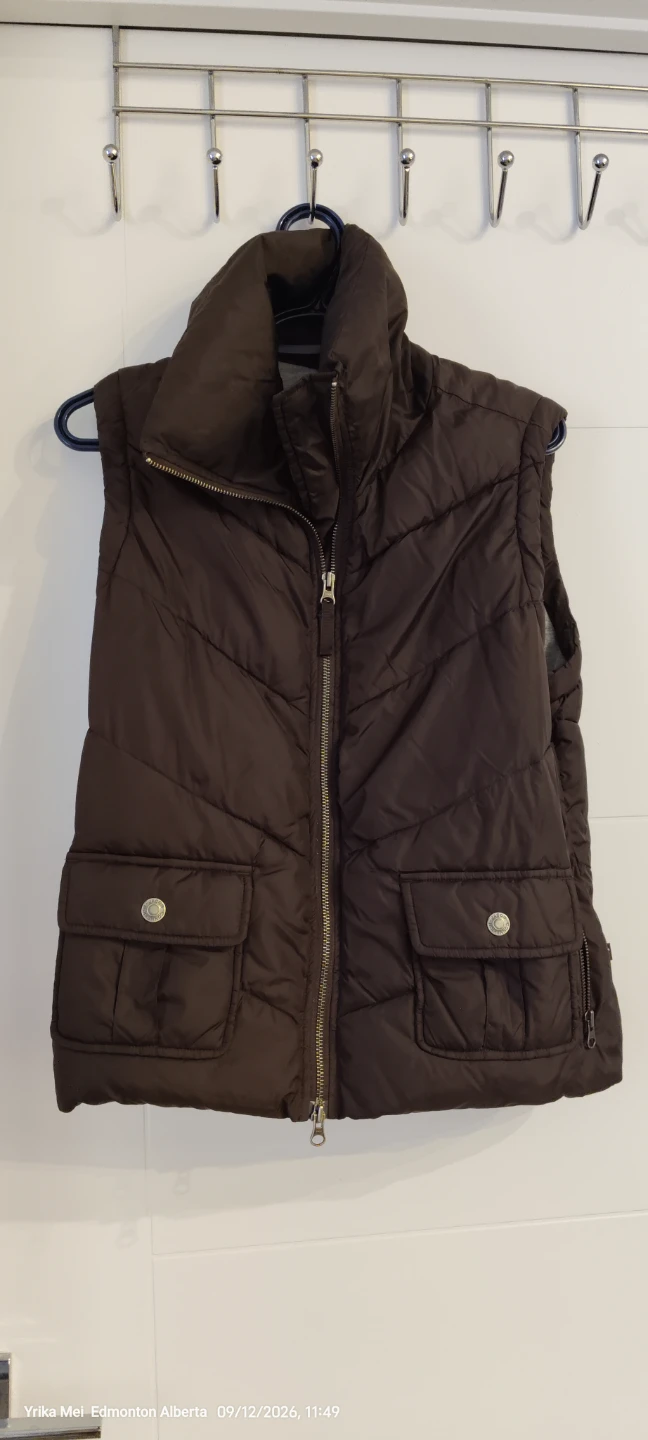 Jacob Connexion Puffer Vest - Brown - photo 2