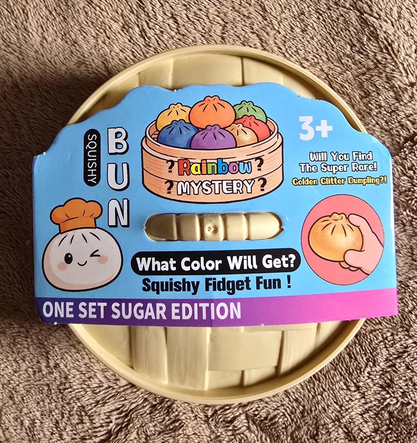 Rainbow Mystery Squishy Bun Sugar Edition