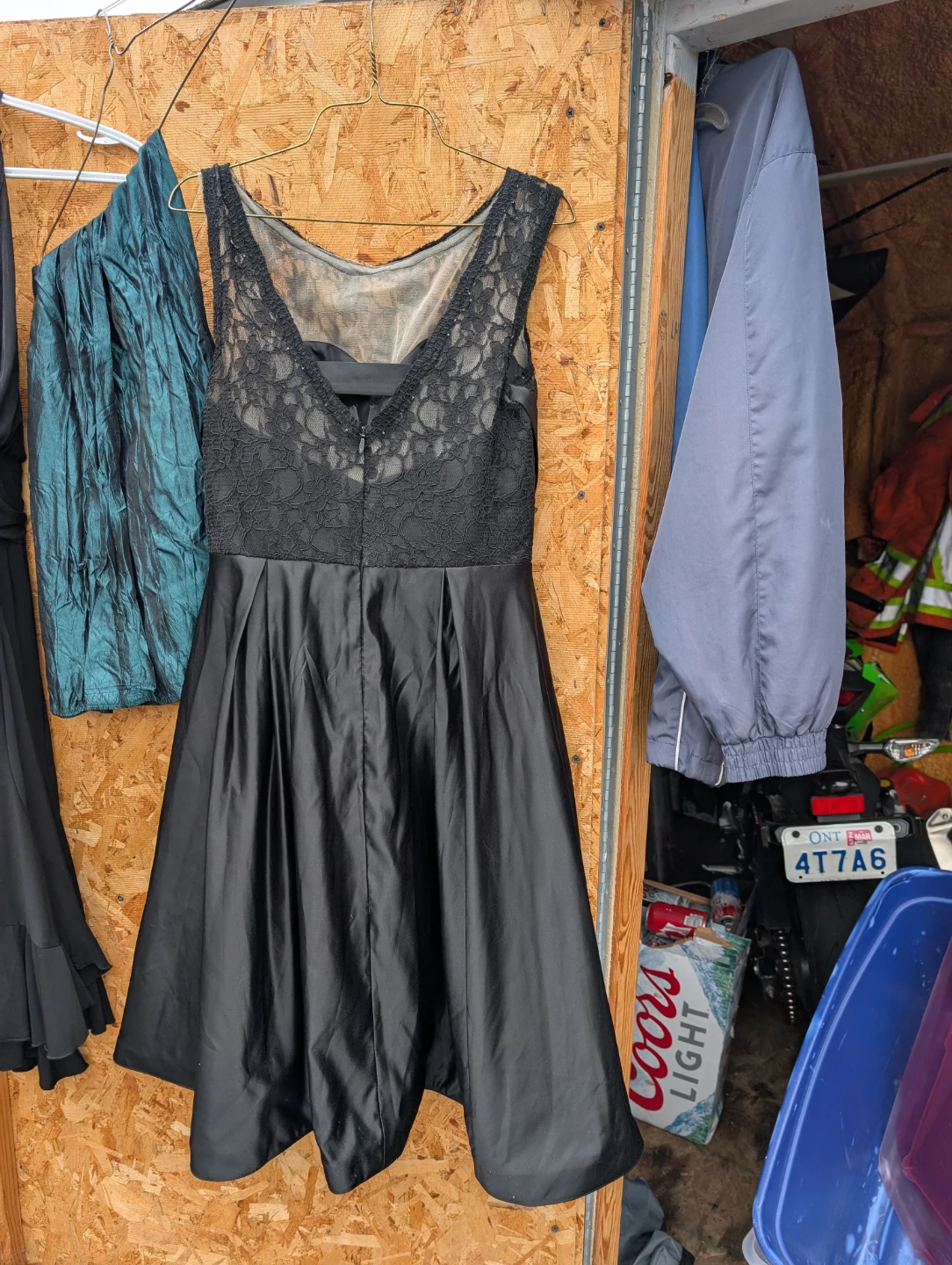 Black Lace Formal Dress