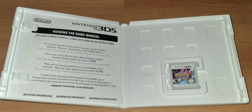Nintendo 3DS Pokemon Y Game - photo 3