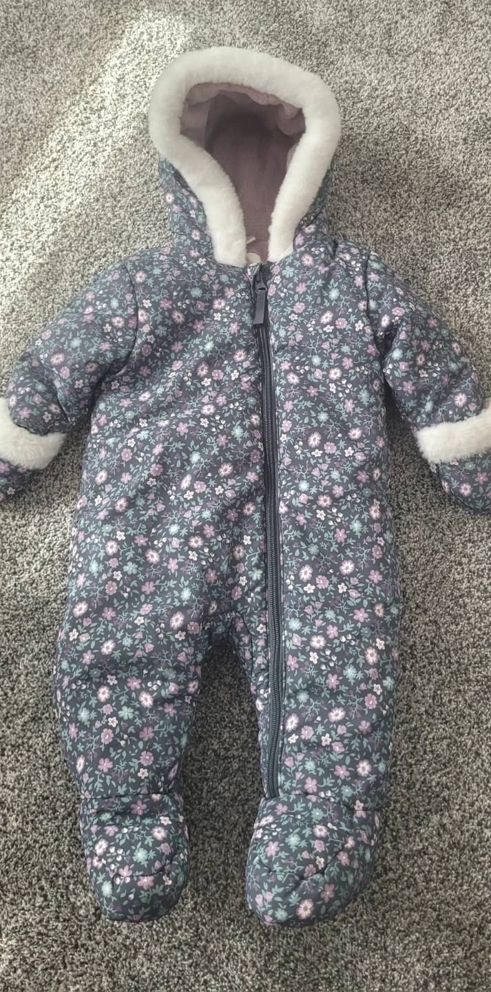 First Impressions Floral Bunting Suit 6-9M