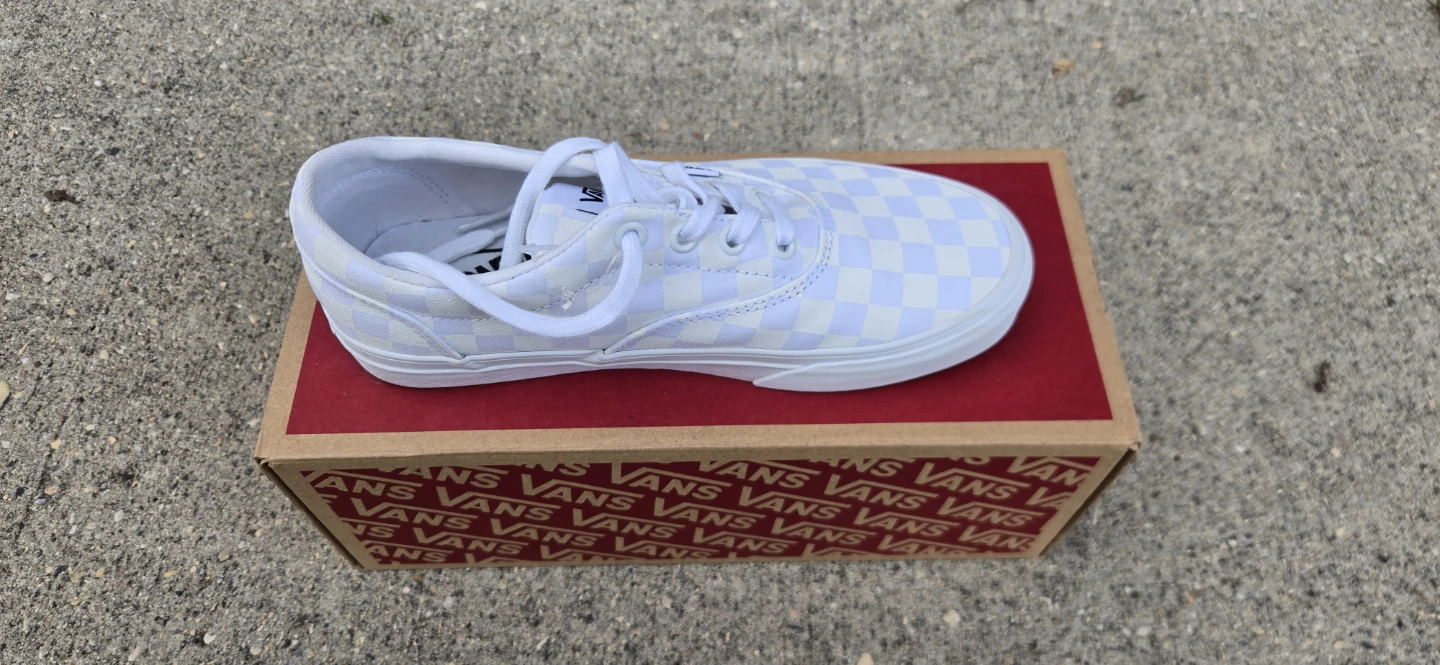Vans Doheny Checkerboard Shoes White - photo 2