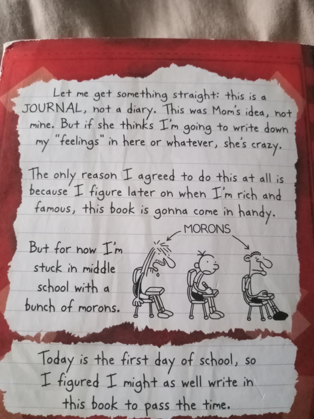 Diary of a Wimpy Kid by Jeff Kinney Book - photo 2