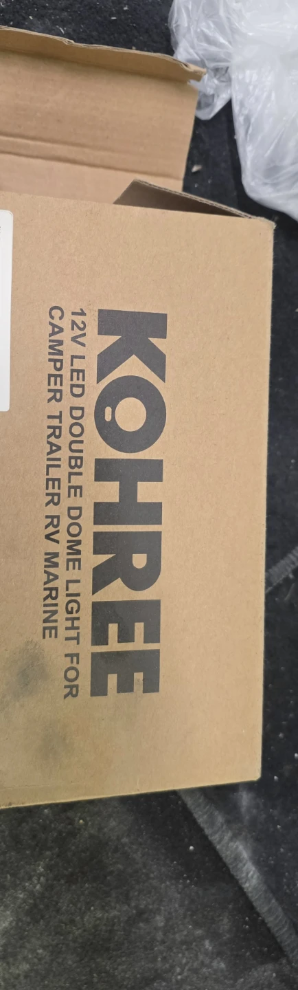 Kohree 12V LED Double Dome Light for RV - photo 3
