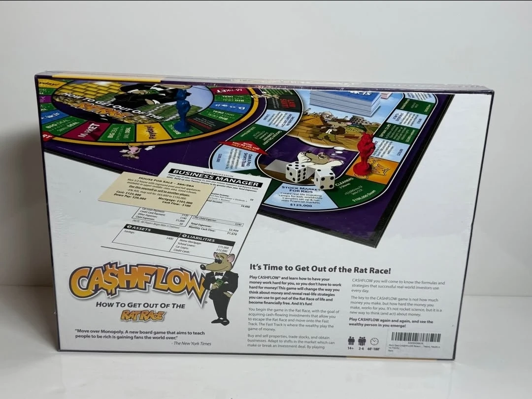 Rich Dad Cashflow Board Game - How to Get Out of the Rat Race - photo 2