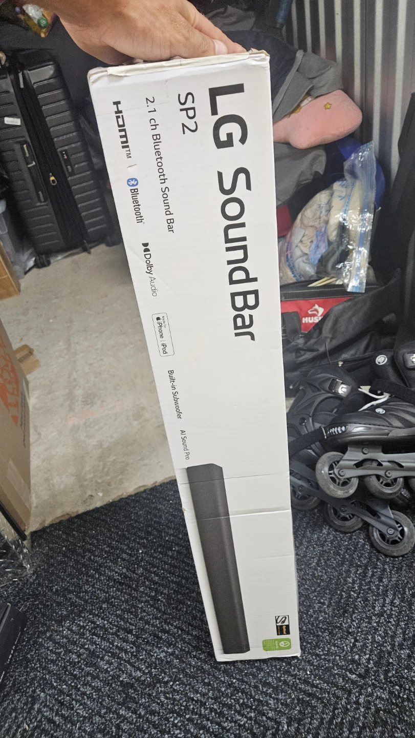 LG SP2 2.1 Channel Bluetooth Sound Bar - photo 2