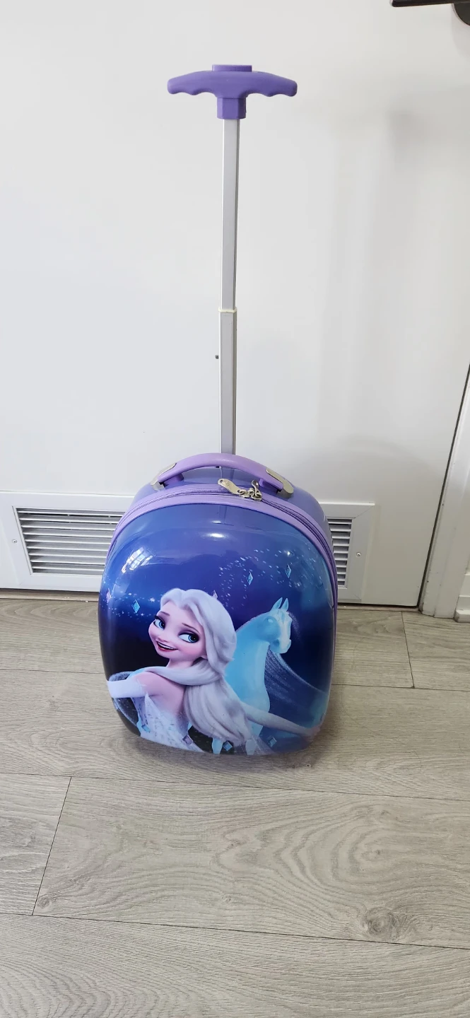 Disney Frozen Elsa Rolling Luggage Suitcase