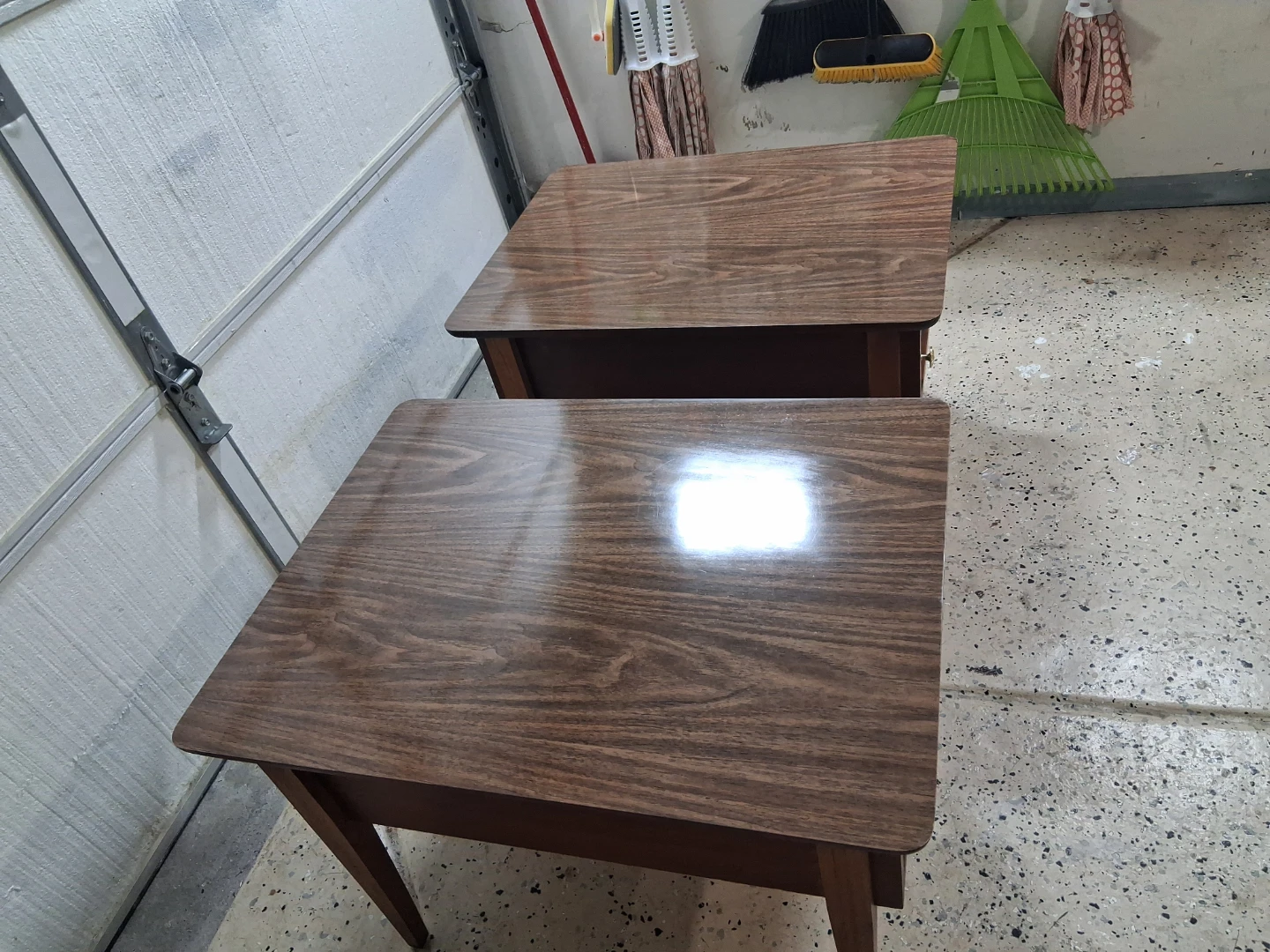 Set of Two refreshed Lane  Style End Tables - photo 2