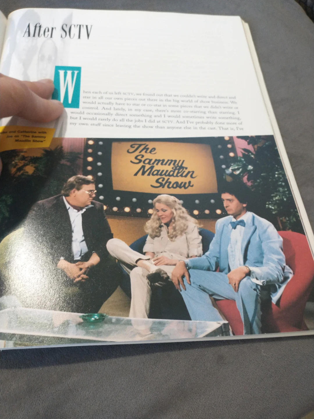 Excellent 1996 SCTV Behind the Scenes by Dave Thomas - photo 4