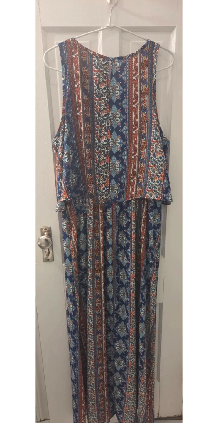 Boho Pattern Maxi Dress size L - photo 2
