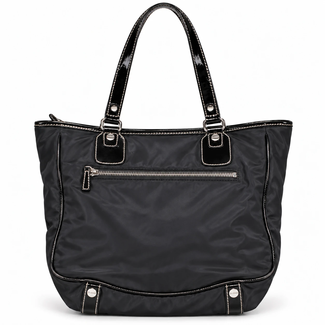 GUESS black nylon tote bag - photo 5